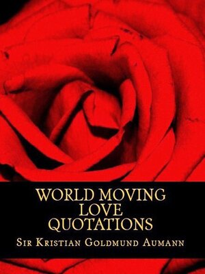 cover image of World Moving Love Quotations